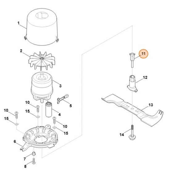 Втулка STIHL 63407024900