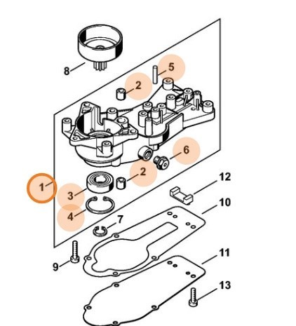 Корпус редуктора (42286400501)