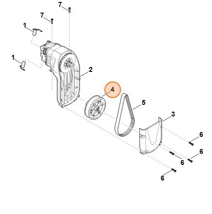 Шків зубчатого ременя STIHL 62917608500