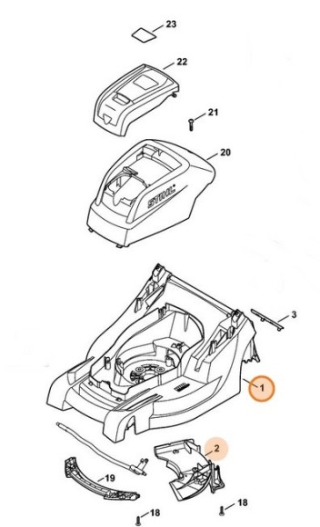 Корпус STIHL 63387008520