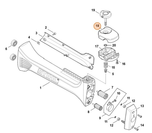 Накладка зажимная (41477910904)