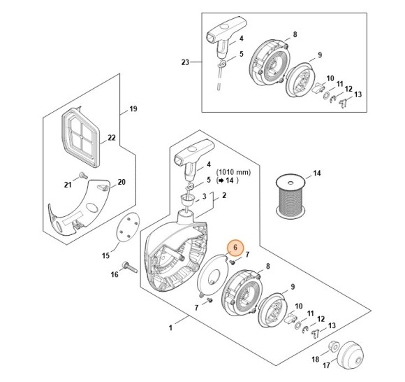 Возвратная пружина (41471900600)