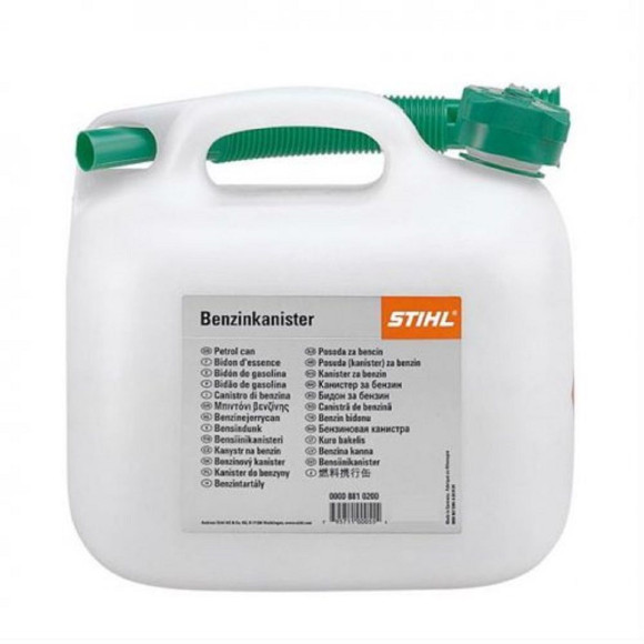 Канистра прозрачная для бензина STIHL, 5л (00008810202)