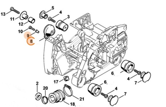 Кольцо амортизатора (11287909909)