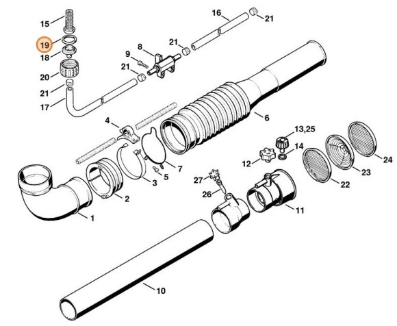Ущільнююче кільце STIHL 00003591205