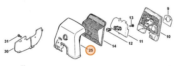 Крышка камеры карбюратора (11221401900)