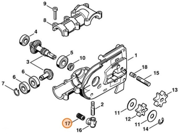 Сітка фільтра STIHL 11176476801 Сітка фільтра STIHL 11176476801