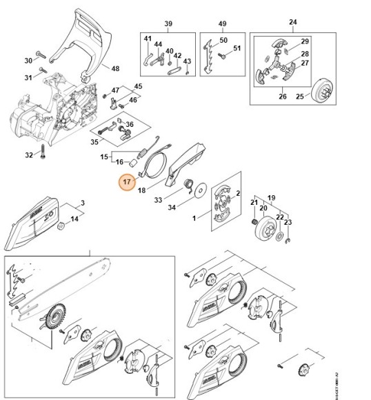 Гальмівна стрічка STIHL 11481605400