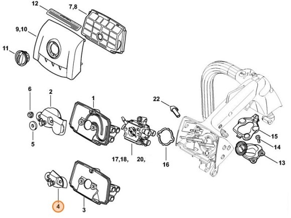 Ударнозахисний ковпак STIHL 11371216900