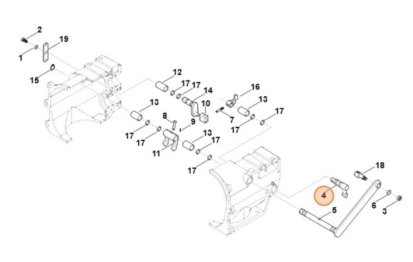 Важіль STIHL 62516406400