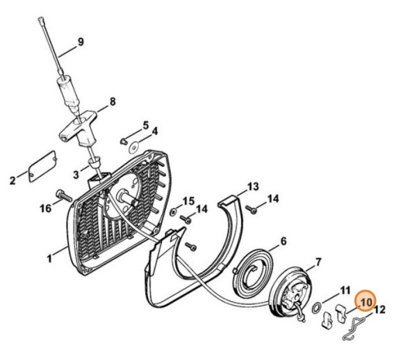 Защелка VIKING 00041957200