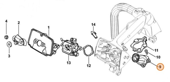 Коліно STIHL 11371402501