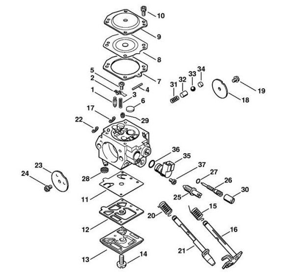 Карбюратор HD-39 (11331200612)