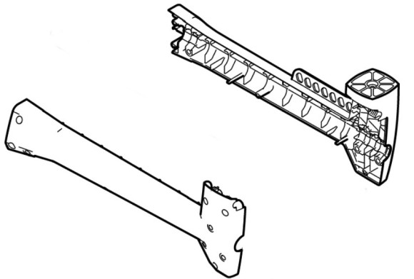 Частина корпуса STIHL FA017901400