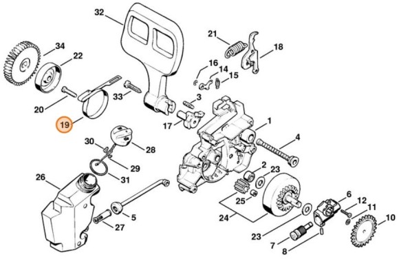 Гальмівна стрічка STIHL 12061605400
