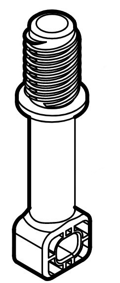 Шпиндель регулировки высоты (62917031000)