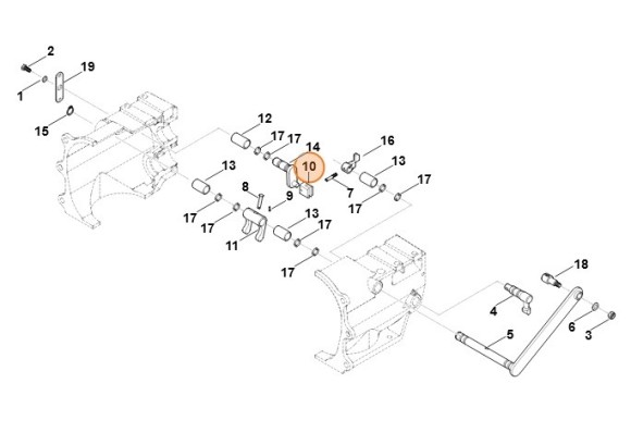 Важіль STIHL 62516414100