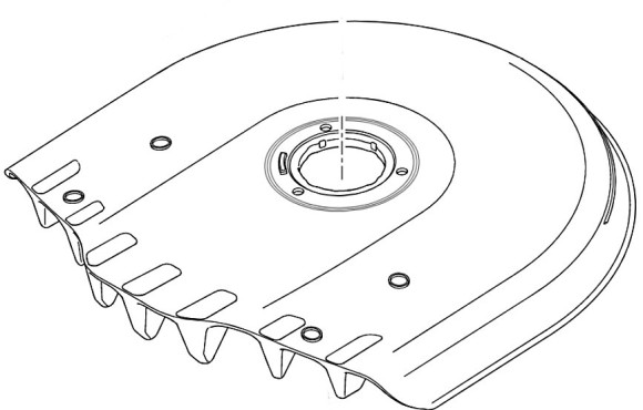 Кожух деки STIHL IA017011002