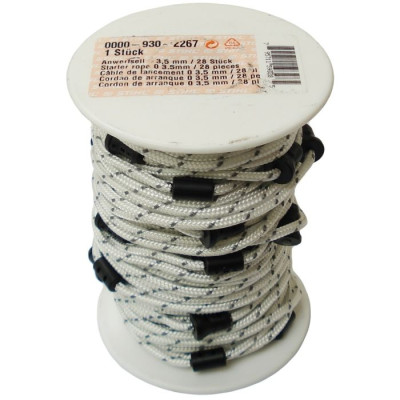 Пусковой тросик, диам. 3,5 мм/28 шт. STIHL 00009302267 Пусковой тросик, диам. 3,5 мм/28 шт. STIHL 00009302267
