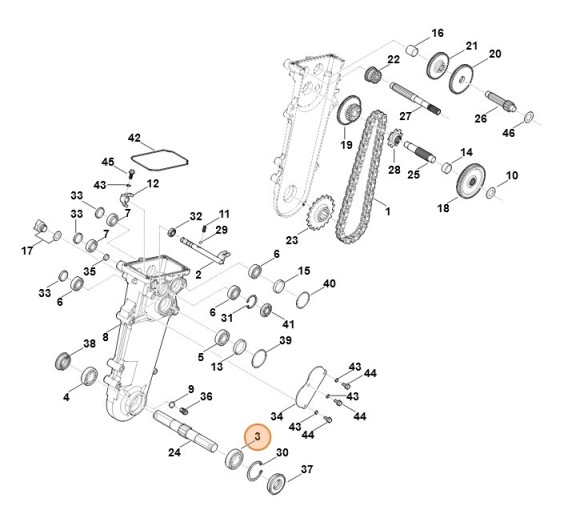 Шарикопідшипник STIHL 62506405100