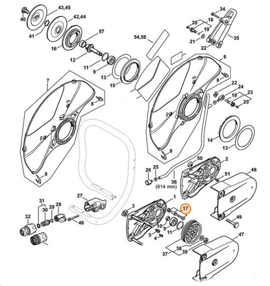Натяжний гвинт STIHL 42247109502