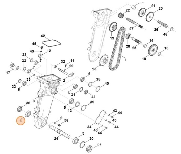 Шарикопідшипник STIHL 62506405101