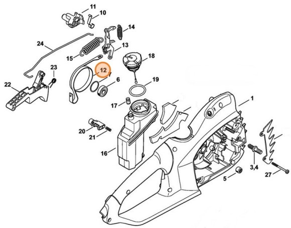 Гальмівна стрічка STIHL 12091605401