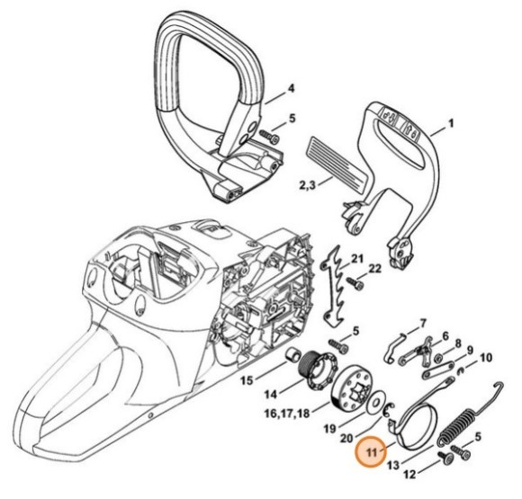 Гальмівна стрічка STIHL 12501605400
