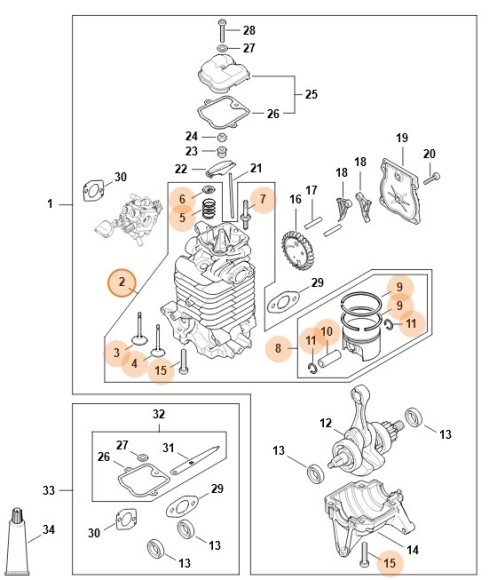 Цилиндр с поршнем? 50 мм (42830201200)