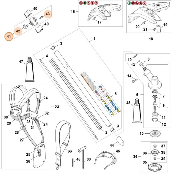 Ухо для переноски (00007908808)