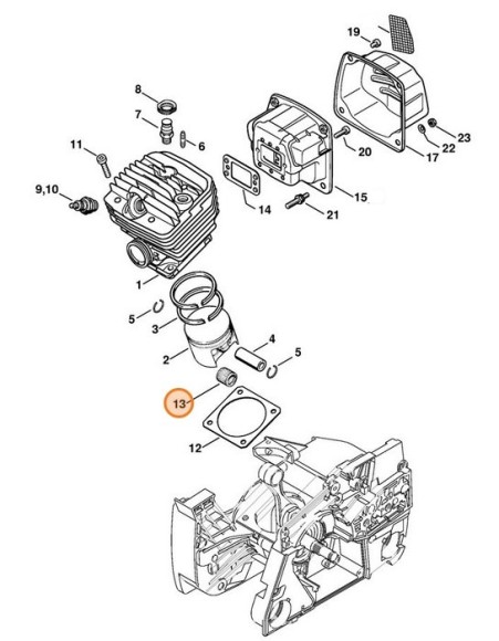 Иголка венец 13х17х17,5 (95120033440)