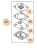 Комплект - Ущільнення та мембрани STIHL Z010003K011