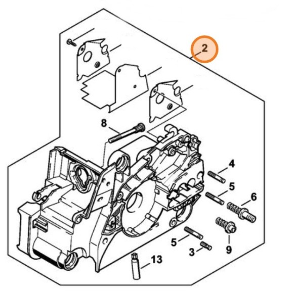Корпус двигателя (11300203034)
