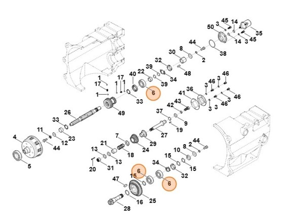 Шарикопідшипник STIHL 62516405101
