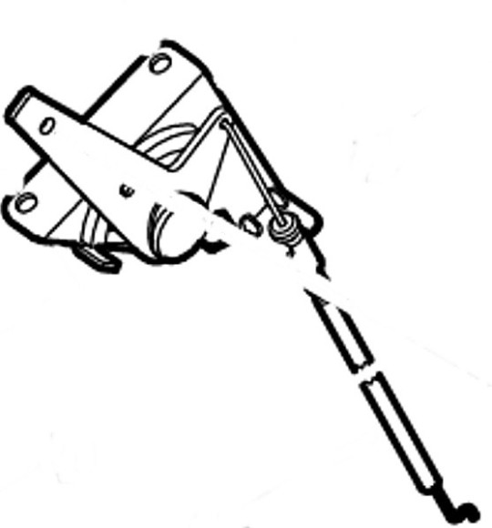 Трос управління дросельною заслонкою STIHL 61401801101